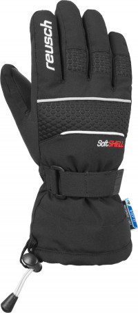 Перчатки горнолыжные Reusch Connor R-Tex XT Junior black/white