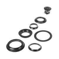 Рулевой набор NECO 5-390322 сталь полуинтегр. полукартр. 1 1/8"-1,5" 28,5/44/55/39,8мм черный