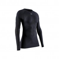 Футболка X-Bionic Energy Accumulator 4.0 Shirt Round Neck LG SL WMN opal black/arctic white P025