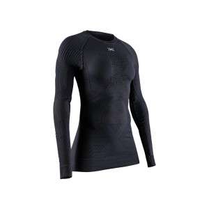 Футболка X-Bionic Energy Accumulator 4.0 Shirt Round Neck LG SL WMN opal black/arctic white P025 