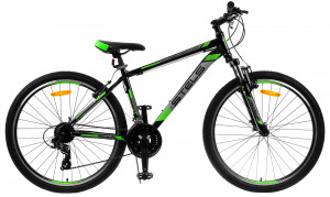 Велосипед Stels Navigator-500 V 26&quot; V030 черный/зеленый (2019) 