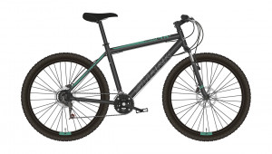Велосипед Stark Outpost 26.1 D черный/зеленый Рама: 16&quot; (2022) 
