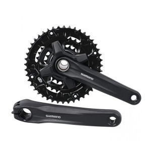 Система SHIMANO 2-720273 9ск EFCMT2103EX002XL ALTUS, MT200-3, 175мм, 40/30/22T, интегр-й вал, без защиты, для 9 ск. черный 