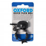 Звонок Oxford Quick Flick Bell 19.2-25.4mm чёрный - Звонок Oxford Quick Flick Bell 19.2-25.4mm чёрный