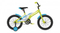 Велосипед Stark Tanuki 16 Boy зеленый/голубой (2022)