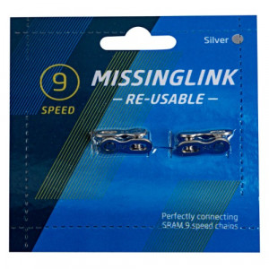 Замок цепи Bike Parts CL-09, 2 шт. на блистере 