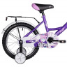 Велосипед Novatrack Vector 16" фиолетовый (2025) - Велосипед Novatrack Vector 16" фиолетовый (2025)