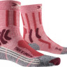 Носки X-Socks Trek X Linen WMN Vintage red melange/grey melange (2021) - Носки X-Socks Trek X Linen WMN Vintage red melange/grey melange (2021)