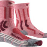 Носки X-Socks Trek X Linen WMN vintage red melange/grey melange R032 - Носки X-Socks Trek X Linen WMN vintage red melange/grey melange R032