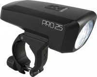 Фонарь передний Cube Front Light Pro 25 black