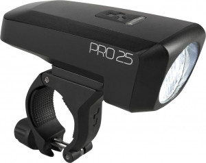 Фонарь передний Cube Front Light Pro 25 black 