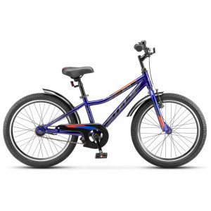 Велосипед Stels Turbo 210 20" VC (м) синий рама: 11" (2026) 