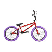 Велосипед Stark Madness BMX 5 Cr-Mo 20" красный/черный/фиолетовый (2025)