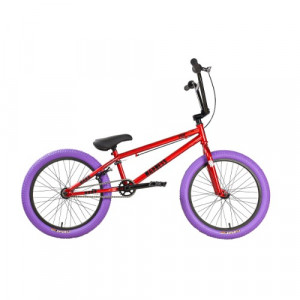 Велосипед Stark Madness BMX 5 Cr-Mo 20&quot; красный/черный/фиолетовый (2025) 