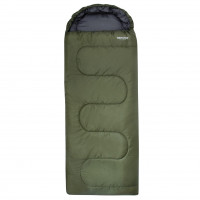 Спальный мешок с подголовником Tanvolt Standart хаки/серый