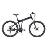 Велосипед Stark Cobra 26.2 HD черный/синий/черный Рама: 18" (2023)