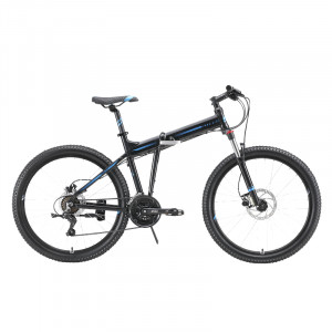 Велосипед Stark Cobra 26.2 HD черный/синий/черный Рама: 18&quot; (2023) 