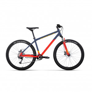 Велосипед Forward Apache 29 2.0 D темно-синий/красный рама 17&quot; (2023) 
