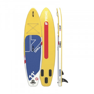 Сапборд Prime Sup надувной 11&#039;x32&quot;x6&quot; Chill yellow 