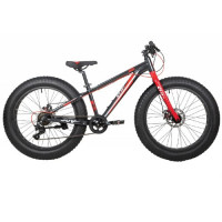 Велосипед Novatrack SUV Fatbike 24" графит рама: 13" (2022)