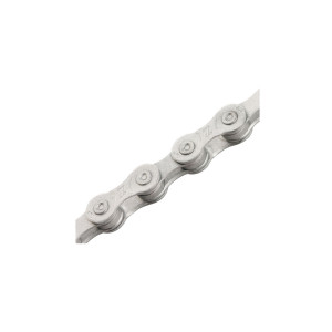 Цепь KMC 6-190599 Z9 6,6мм с замком в пластик. коробке 116зв. 1/2"х11/128" 9скор. серо-корич. 