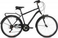 Велосипед STINGER TRAFFIC 26" серый (2021)