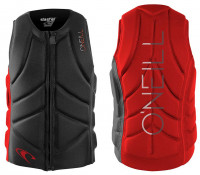 Спасательный жилет неопрен детский O'Neill Youth Slasher Comp Vest Graphite/Red S21 (4940BEU B50)