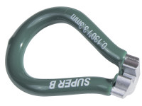 Ключ для спиц Super B 5550 0.130"(european), зелёный