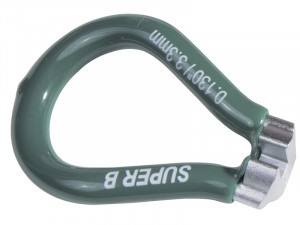 Ключ для спиц Super b 5550 0.130&quot;(european), зелёный 