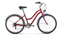 Велосипед Forward Evia Air 26 1.0 красный/белый (2020)