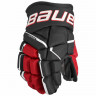 Перчатки Bauer Supreme Mach S23 JR black/red (1061903) - Перчатки Bauer Supreme Mach S23 JR black/red (1061903)