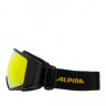 Маска Alpina Double Jack Q-Lite black-yellow matt/Q-Lite red sph. S2 - Маска Alpina Double Jack Q-Lite black-yellow matt/Q-Lite red sph. S2