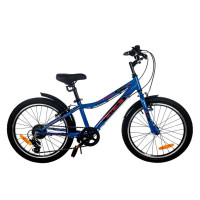Велосипед Stels Pilot-230 V 20" Z010 (м) синий рама: 11" (2025)
