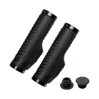 Грипсы ROCKBROS BT1802 RB_BT1802BK эргономичные, черный/черный Грипсы ROCKBROS BT1802 RB_BT1802BK эргономичные, черный/черный