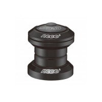 Рулевой набор NECO 6-190382 H711AL 1-1/8" EC34/28.6 EC34/30мм внешний безрезьбовой, картридж подш, алюм чашки, черный