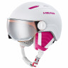 Шлем горнолыжный детский HEAD MAJA Visor White (2023) - Шлем горнолыжный детский HEAD MAJA Visor White (2023)