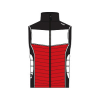 Жилет Vist Olimpia S15U053 Softshell Vest Unisex ruby-black-white AM9900