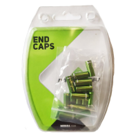 Комплект наконечников для рубашки/троса Merida Universal End Caps Green