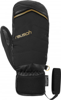 Варежки Reusch Lara Gut-Behrami R-Tex XT Mitten Black/Gold