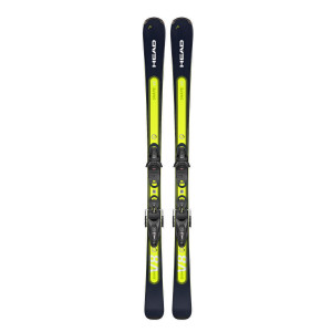 Горные лыжи Head Shape e-V8 black/yellow (без креплений) (2024) 