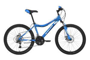 Велосипед Black One Ice 24 D синий/белый/синий рама: 12&quot; (2022) 