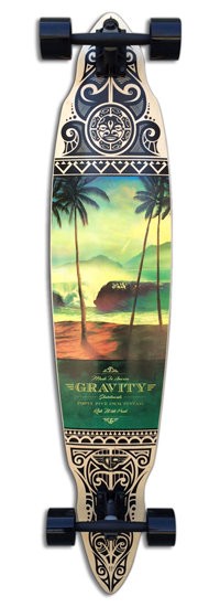 Лонгборд Gravity 45" Pintail "Tres Palmas"