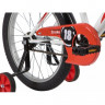 Велосипед Novatrack Strike 18" (без доп. колес) белый-красный (2020) - Велосипед Novatrack Strike 18" (без доп. колес) белый-красный (2020)