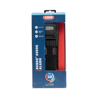 Замок Abus Bordo 6000KA/90 05-0078304 с сигнализацией, черный