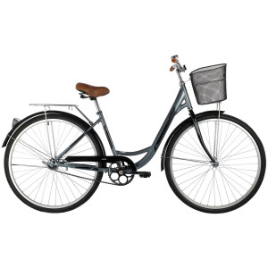 Велосипед Foxx Vintage 28&quot; серый рама: 18&quot; (2024) 