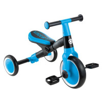 Трехколесный велосипед-беговел Globber Learning Trike (2 in 1) голубой