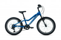 Велосипед Forward TWISTER 20 1.0 синий / белый (2022)