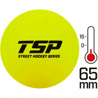 Мяч для стрит-хоккея в морозную погоду TSP Yellow