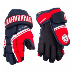 Перчатки Warrior Covert QRE YTH темно-синие/красные/белые 