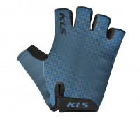 Перчатки KLS FACTOR BLUE XS, лёгкие из лайкры, нескользящая ладонь с вставками из пены